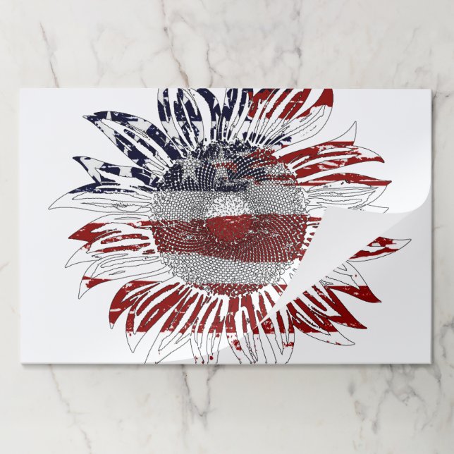 Bloc De Hojas Bandera de los girasoles Papeles (Plegada)