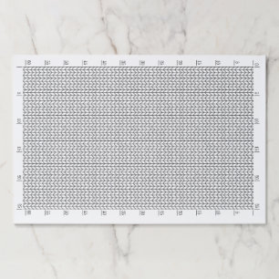 Bloc De Hojas BLACK LINE Vertical Knitus Pad de dibujo + #s