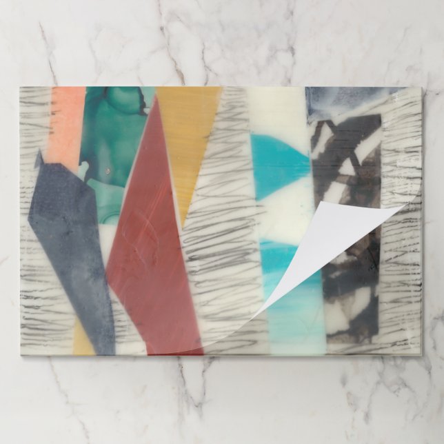 Bloc De Hojas Borde de color II (Plegada)