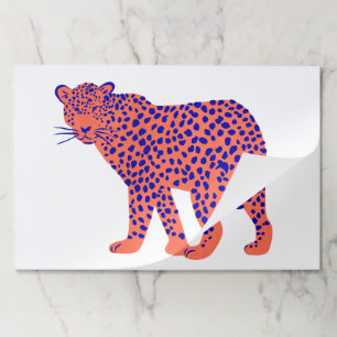 Bloc De Hojas Bright Leopard