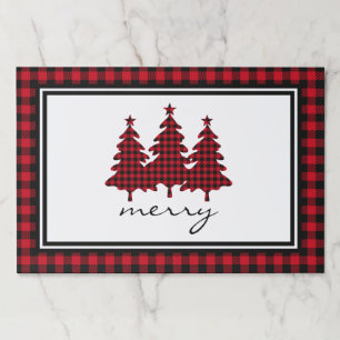 Bloc De Hojas Búfalo Check Pine Trees