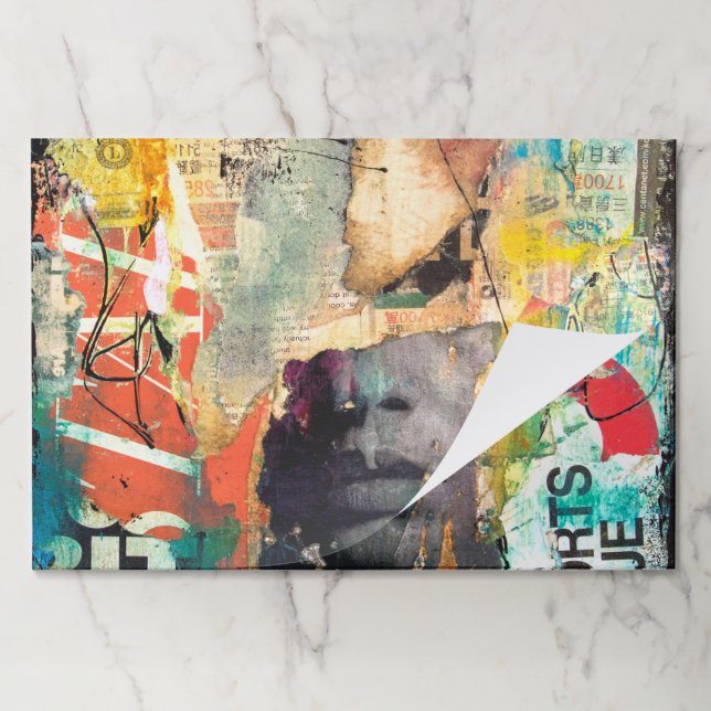 Bloc De Hojas Cabeza de Collage (Plegada)