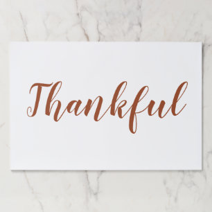 Bloc De Hojas Camisas de acción de agradecimiento para el guión