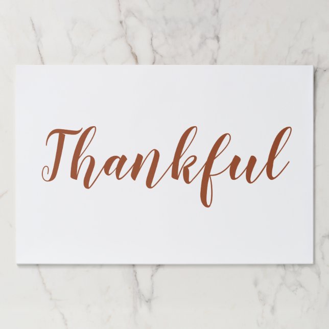 Bloc De Hojas Camisas de acción de agradecimiento para el guión  (Anverso)