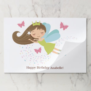 Bloc De Hojas Chicas de la princesa cuta cumpleaños