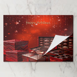 Bloc De Hojas Chocolate Candy Holiday Tearaway