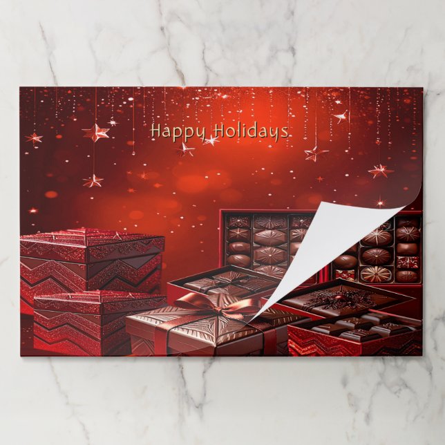 Bloc De Hojas Chocolate Candy Holiday Tearaway (Plegada)