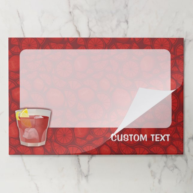 Bloc De Hojas Cocktail Americano (Plegada)