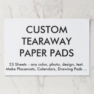 Bloc De Hojas Cojines grandes personalizados personalizado del