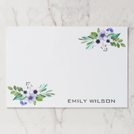 Bloc De Hojas Colorido Bouquet de los tonos pasteles