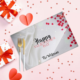 Bloc De Hojas Corazones rojos en la imagen de San Valentín de se