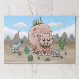 Bloc De Hojas Cosy Fantasía Dinosaurios