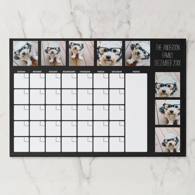 Bloc De Hojas Crear un Collage de fotos Personalizado con 8 foto (Anverso)