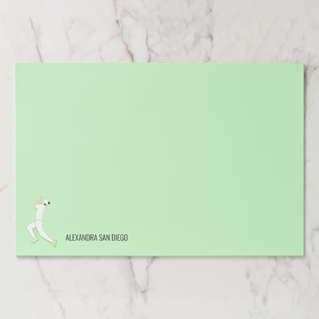 Bloc De Hojas Críquet (Anverso)