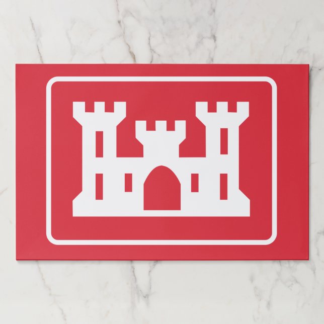 Bloc De Hojas Cuerpo de Ingenieros de los Estados Unidos DOD Mil (Anverso)