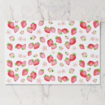 Cumpleaños de Fresas Silvestres de color Agua