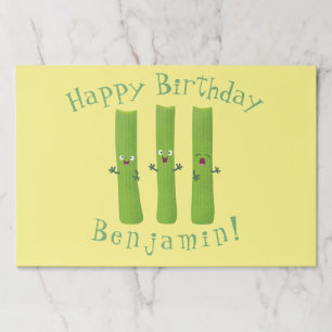 Bloc De Hojas Cute apio palitos trio verduras personalizados