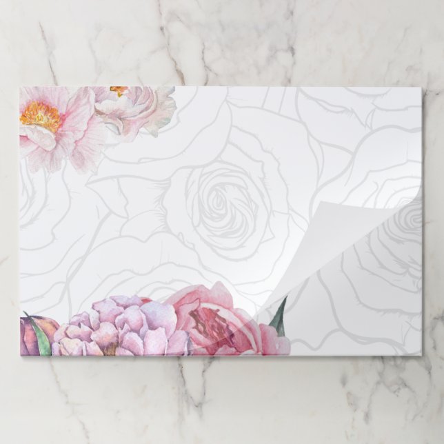 Bloc De Hojas desk pad/ wall  (Plegada)