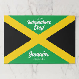 Bloc De Hojas Día de la Independencia de Jamaica Bandera Naciona