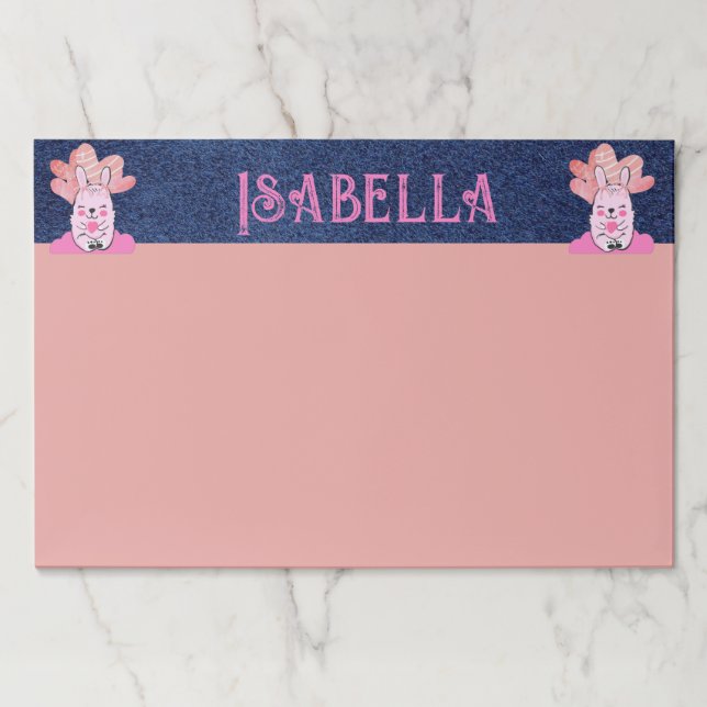 Bloc De Hojas Dibujo infantil personalizado o esbozo grande (Anverso)