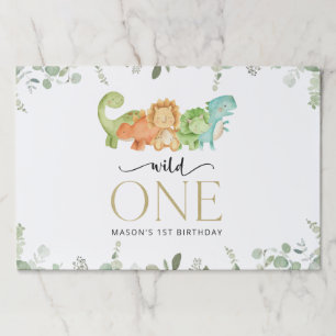 Bloc De Hojas Dinosaurios Cutos, T-Rex, Jurásico, Primer Cumplea