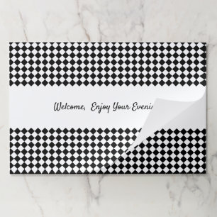 Bloc De Hojas Disfruta De Tu Placemat De Papel De Noche