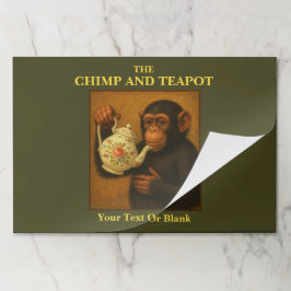 Bloc De Hojas El Pub Chimp Y Teapot