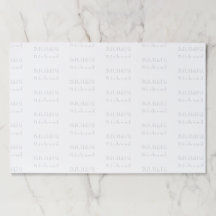 Elegante nombre personalizado