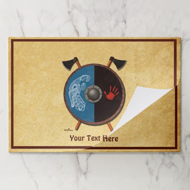 Bloc De Hojas Escudo de vibración y ejes (Plegada)