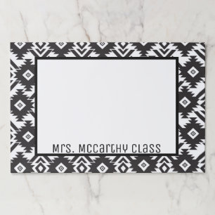 Bloc De Hojas Espacio de clase o trabajo Placemat desechable, al