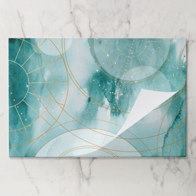 Bloc De Hojas Estrellas de graduación mágica II (Plegada)