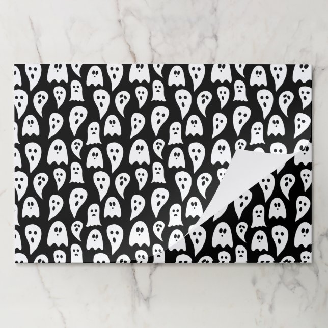 Bloc De Hojas Fantasma de Halloween (Plegada)