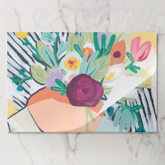 Bloc De Hojas Fauvist Floral II (Plegada)