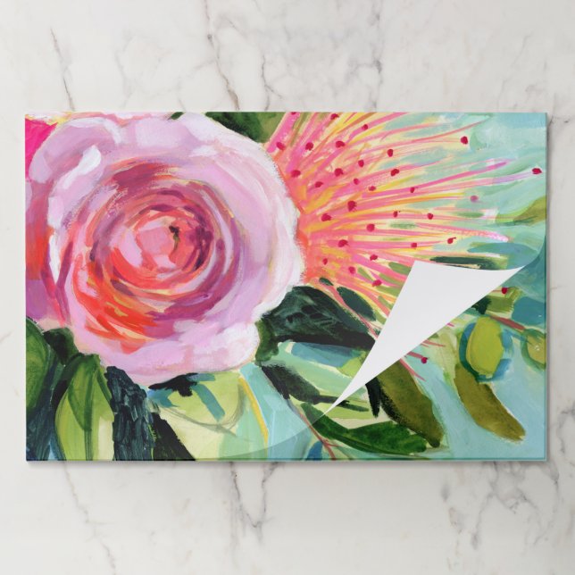 Bloc De Hojas Floral de Bruselas I (Plegada)