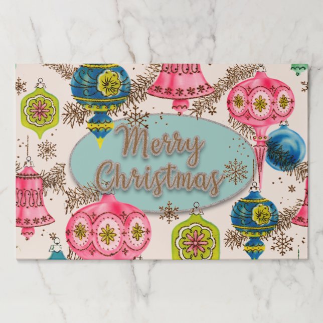 Bloc De Hojas Funky Bright Retro Christmas (Anverso)