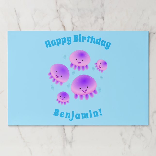 Bloc De Hojas Gallito rosa morado kawaii personalizado (Anverso)