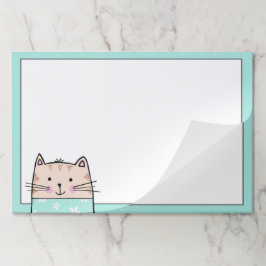 Bloc De Hojas Gato floral