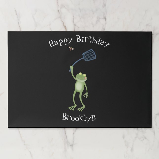 Bloc De Hojas Gracioso personalizado de la mosca de la sartén ve (Anverso)