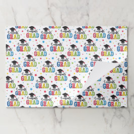 Bloc De Hojas Graduation Paper Placemats