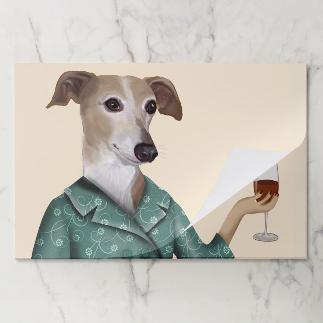 Bloc De Hojas Greyhound Wine Snob (Plegada)