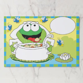 Bloc De Hojas Hanukkah Tearaway Placemat Pad/"Got Soup Frog"