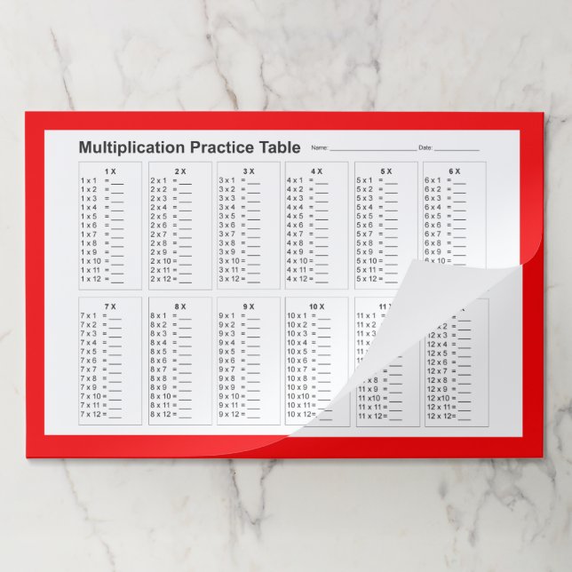 Bloc De Hojas Hoja de prácticas matemáticas Almohadilla de papel (Plegada)