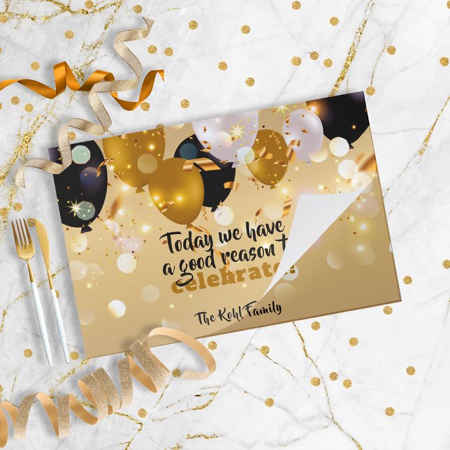 Bloc De Hojas Hoy Tenemos Una Buena Razón Para Celebrar El Place (Subido por el creador)