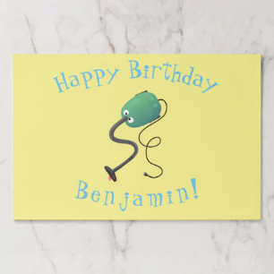 Bloc De Hojas Humor del personalizado de aspiradora de cuajo