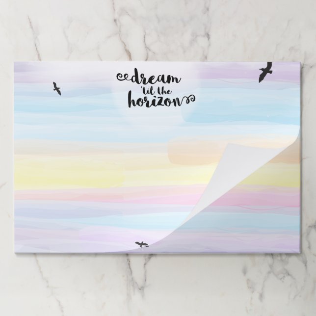 Bloc De Hojas ` Ideal hasta el horizonte (Plegada)