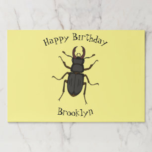 Bloc De Hojas Ilustracion de insectos Stag