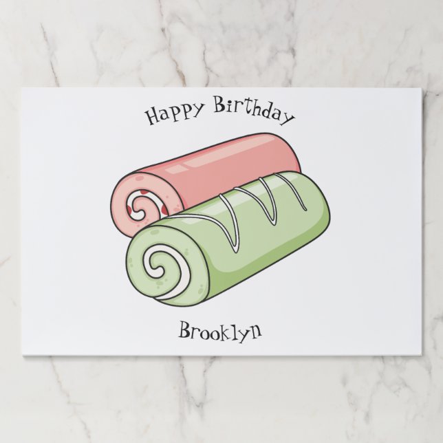 Bloc De Hojas Ilustracion de personalizado de bollería y bollerí (Anverso)