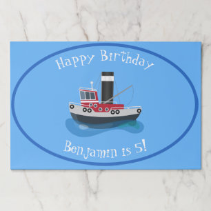 Bloc De Hojas Ilustracion de personalizado de embarcaciones de a