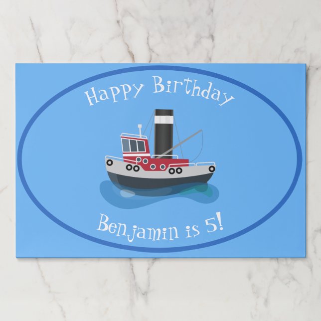 Bloc De Hojas Ilustracion de personalizado de embarcaciones de a (Anverso)