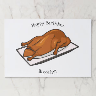 Bloc De Hojas Ilustracion de personalizado de pato de Peking